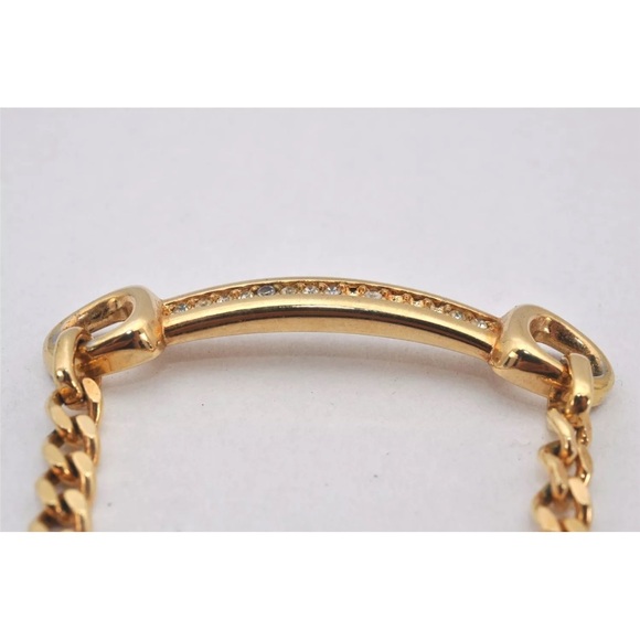 Christian Dior Rhinestone GT Chain Necklace missing stones (Bracelet sold sep) - Picture 8 of 14